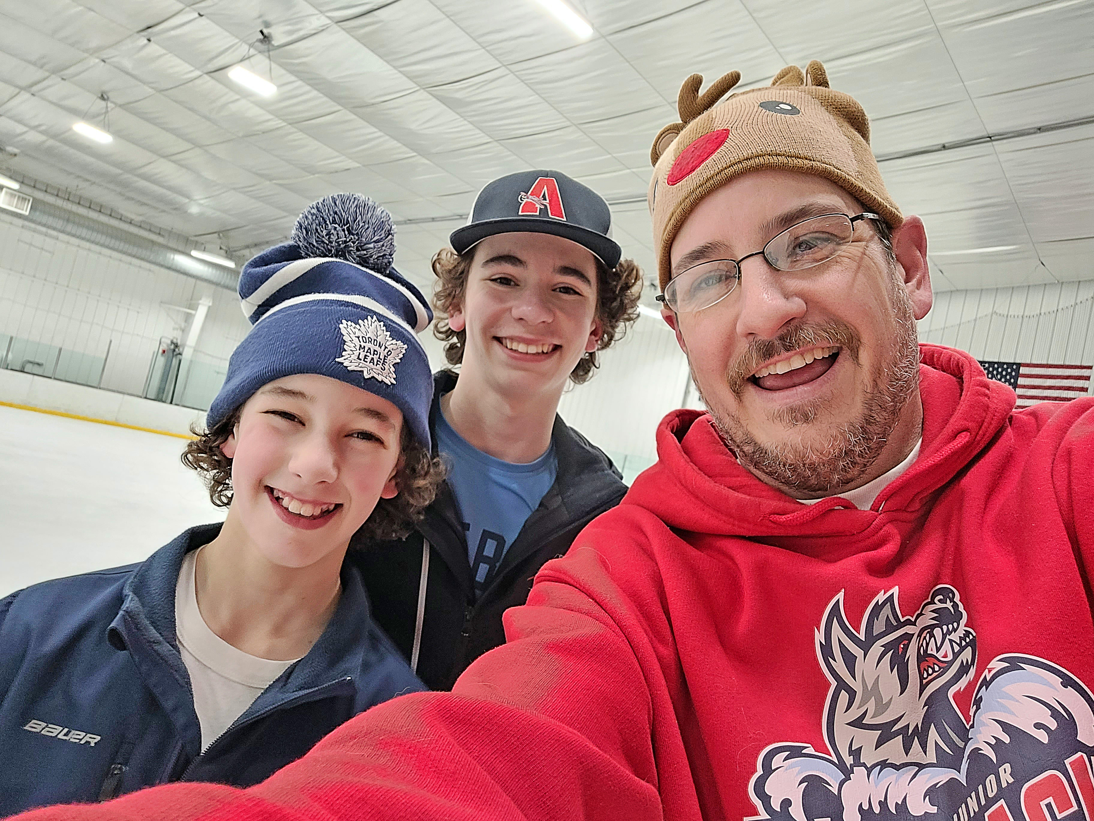 Henrik, Duncan, and Chris Rutsch