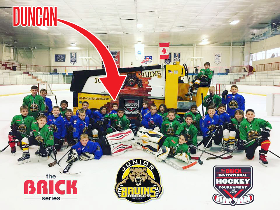 2008 and 2009 Boston Jr Bruins Brick Series Teams 